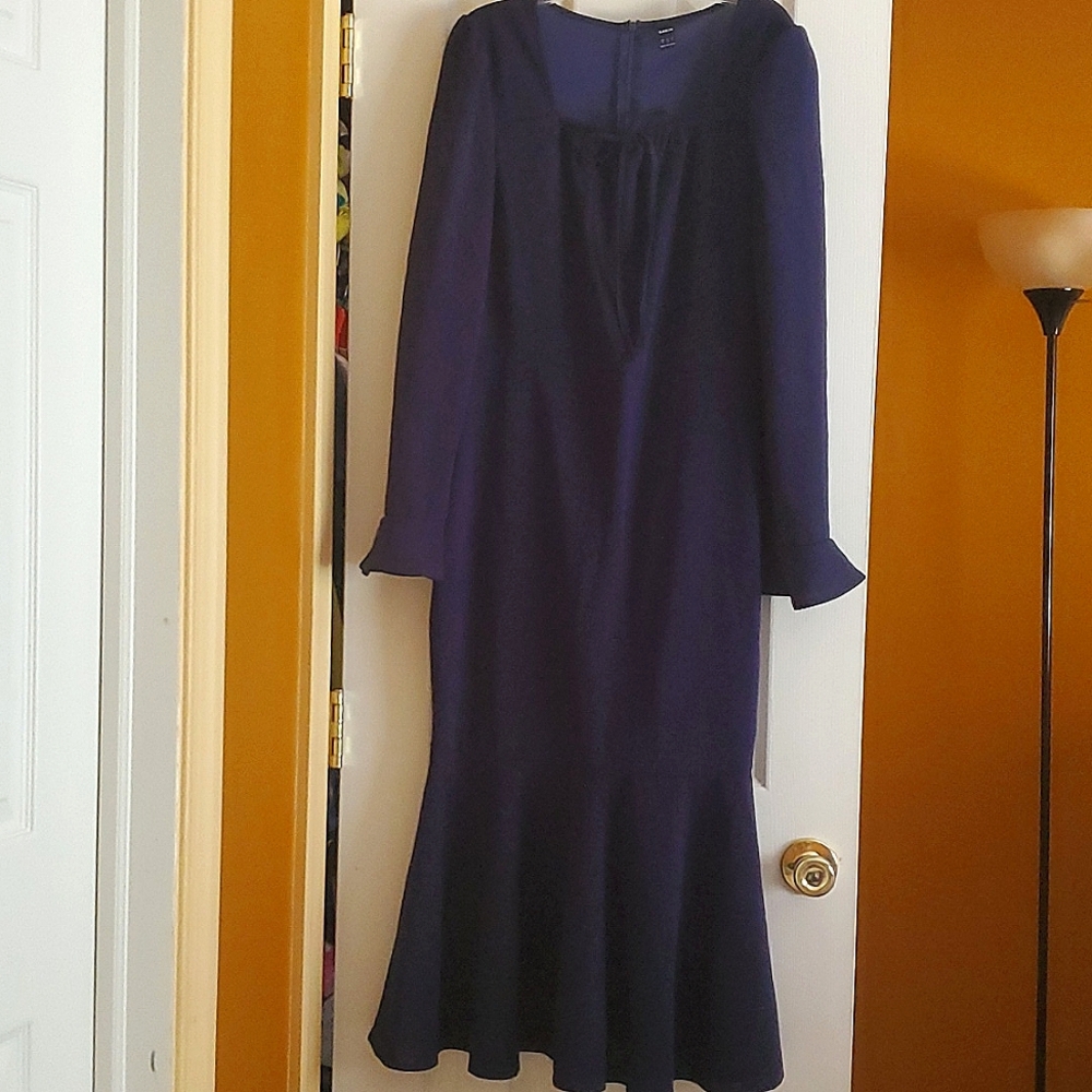 SHEIN Womens Dress, Size Medium Navy Blue